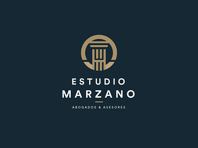 Marzano Studio abogados branding law lawyer leyes logo logotipo