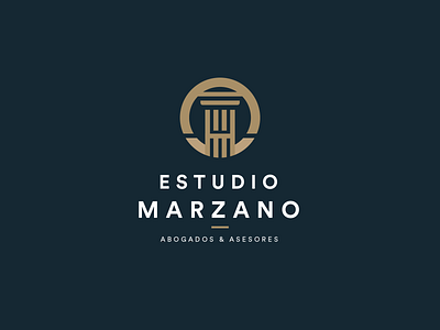 Marzano Studio abogados branding law lawyer leyes logo logotipo