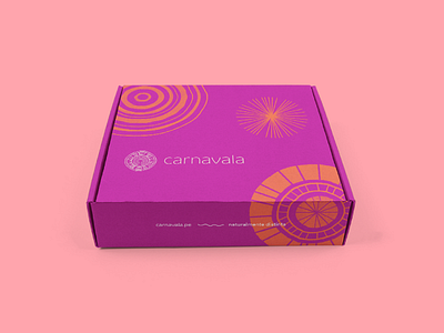 Carnavala Box box branding clothe clothes fashion fashionbox graphic design packaging pinkbox shopping shoppingbox