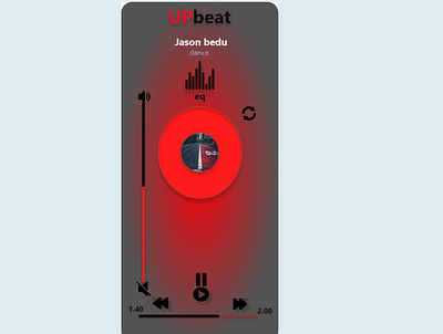 UPbeat app designed by me app branding design graphic design illustration logo typography ui ux vector