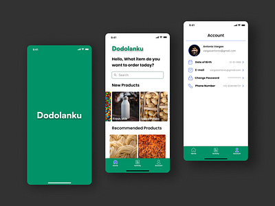 Dodonlanku - Retailer and Distributor App app design graphic design illustration ui ux