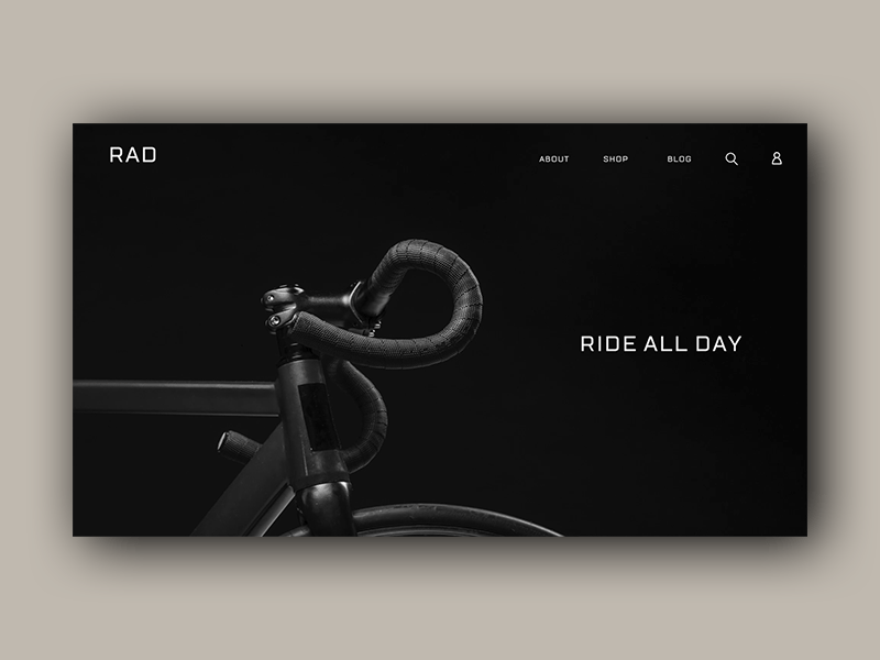 Daily UI 003 | Landing Page animation branding dailyui landing page ui uidesign ux uxdesign web design webpage