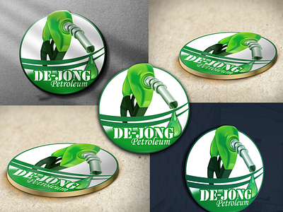 De-Jong Petroleum Brand Identity Design. app branding design graphic design illustration logo ui ux