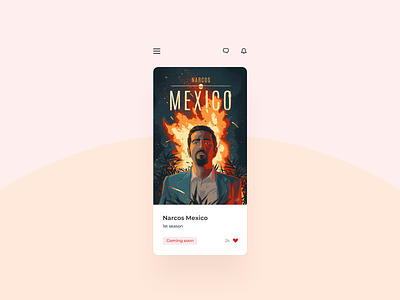 Daily UI 048 Coming Soon activity challenge coming soon dailyui dailyui048 design feed film mobile movie news phone product product design social soon ui ui details ui elements ux
