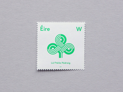 St. Patricks's Day Stamp 2017 (single)