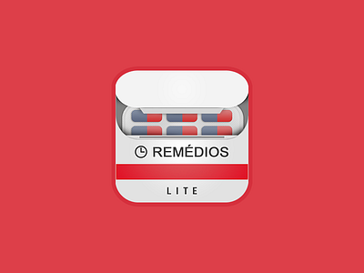 Remédios app icon | iOS flat icon ios logo ui