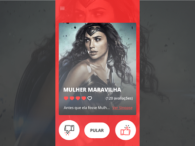 Screen for curator movies on mobile dc film movie wonderwoman
