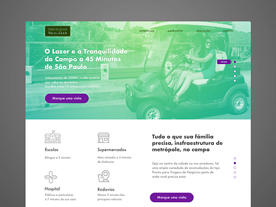 Redesign Site Villas do Golf - Work in Progress