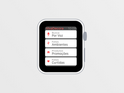 Apple Watch - Viva Decora - Home Screen - Work In Progress applewatch design smartwatch visual