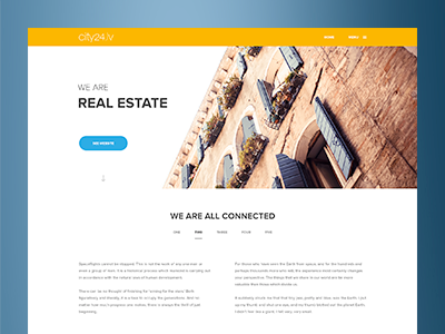 City24.lv Group Portfolio Webpage