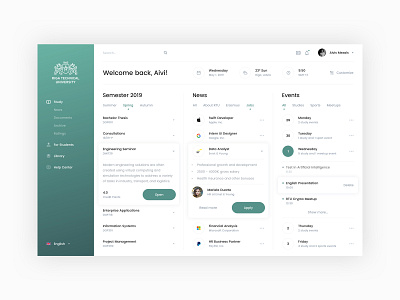 Riga Technical University Application Redesign