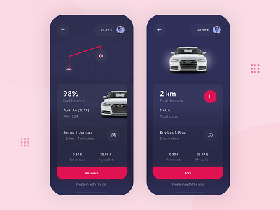Carsharing Service Application