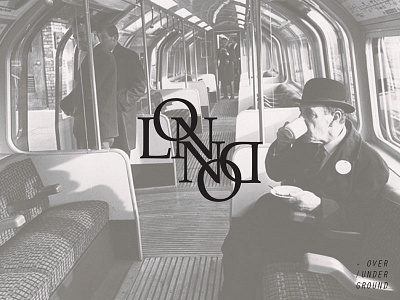 London Monogram - Over&Underground classic history inspiration legend logo london metro monogram old tea transport for london tube