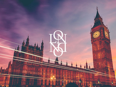 London - The Big Ben bib ben clockwise graphic design houses of parlaments ldn london monogram uk westminster