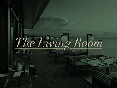 The Linving Room hospitality luxury restaurant simplicity stylish venue