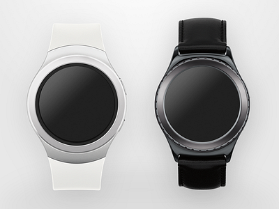 Samsung Gear S2 Sport & Classic android apple device gear gear s2 lodge mockup samsung tizen ui watch wiedenkennedy