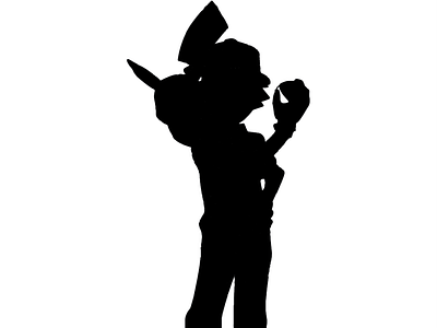 Ash Ketchum Silhouette ash ketchum silhouette design graphic design illustration vector
