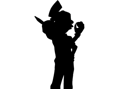 Ash Ketchum Silhouette