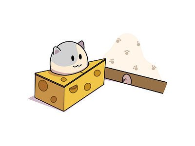 Cheese cat