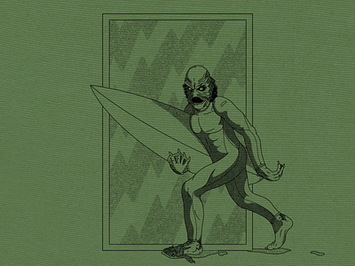 Surfing Creature