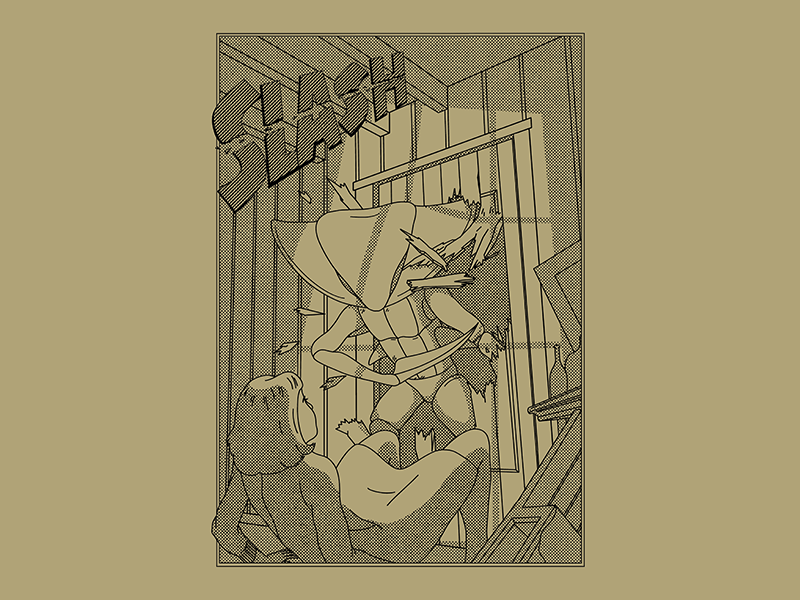 Slash golden age kabutops comic old comic pokémon vintage comic procreate drawing ipad illustration
