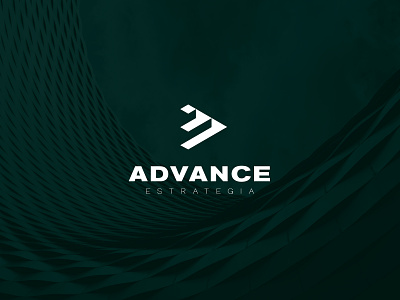 Advance Estrategia Logo brand identity branding branding and identity design logo design