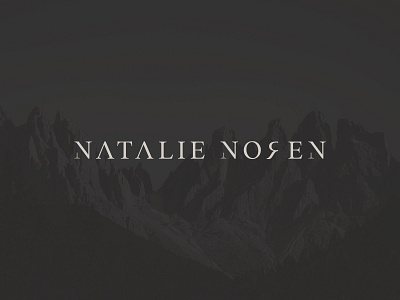 Natalie Noren Logotype brand identity branding branding and identity branding design design logo logo design