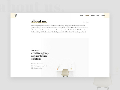 About us clean design interface layout layoutdesign minimal minimalism minimalist minimalistic style trendy typo typogaphy typography ui web website