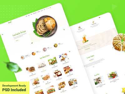 Mealbarg Home Page V1 app clean design experience landing landing page shop shopping shopping cart style style guide ui