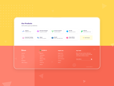 Dokan - landing page clean color colorful design interface minimal style trendy typography ui ux uxdesign uxui web website