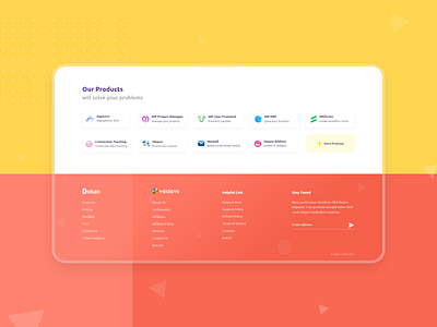 Dokan - landing page