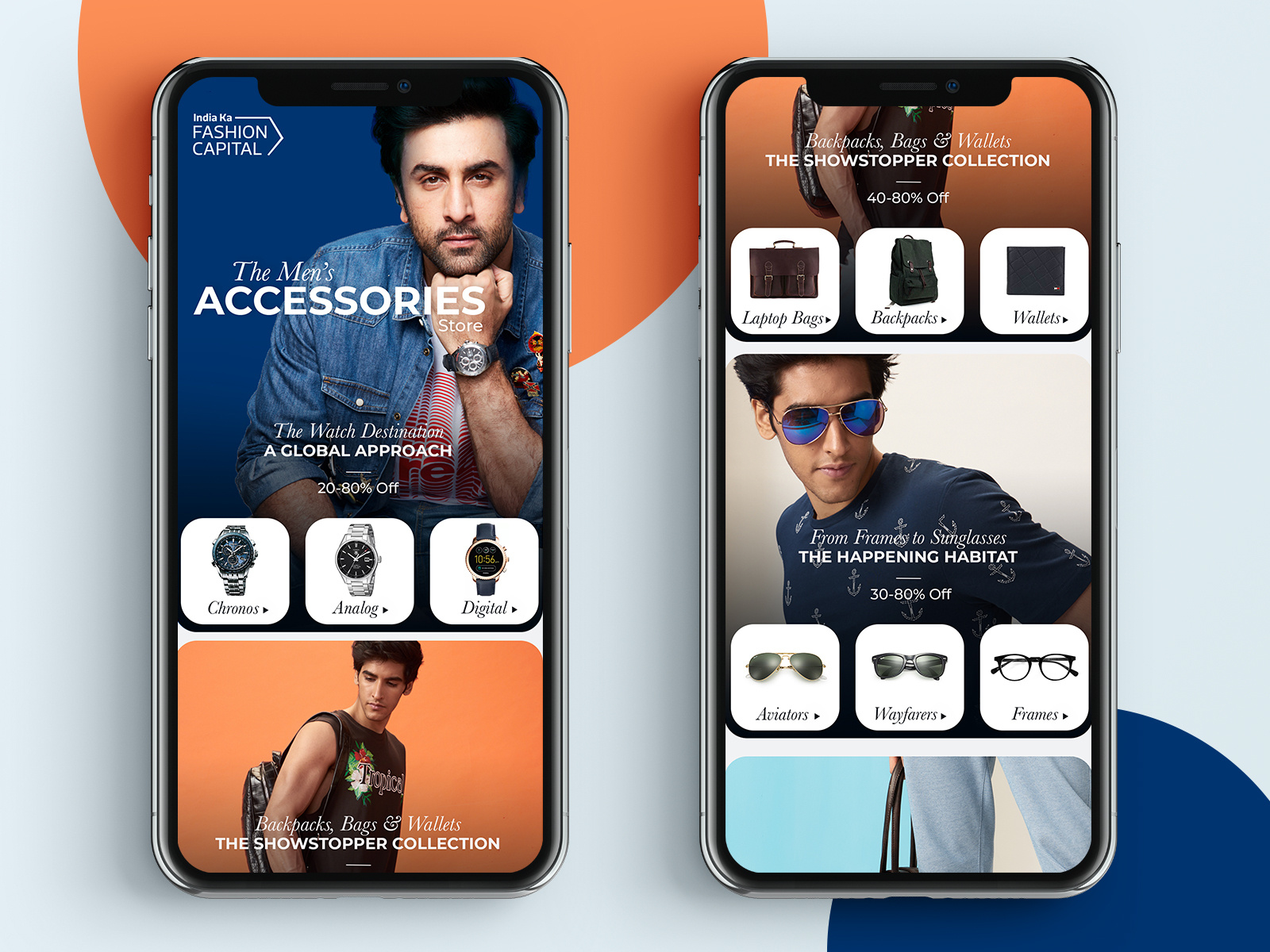 Flipkart Men's Accessories by Venus Taneja on Dribbble