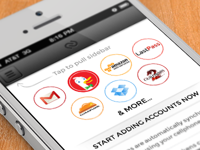 Authy App accounts app authentication authy ios iphone mobile security ui user experience user interface ux
