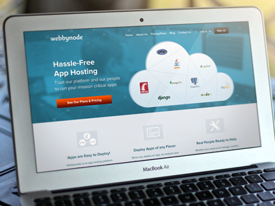 Webbynode Redesign app cloud hosting ui user experience user interface ux web webdesign