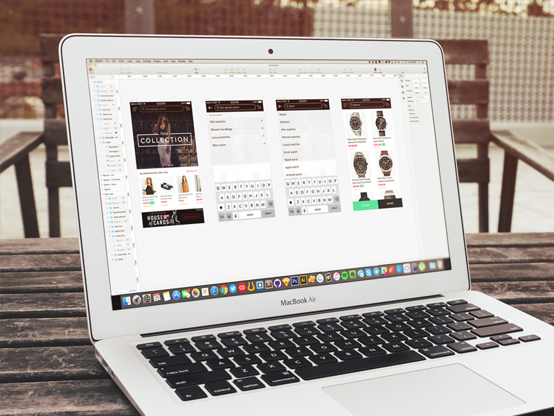 Ecommerce UI ios wip sketch mobile web design ui kit ecommerce ui sources clean fresh ux ui