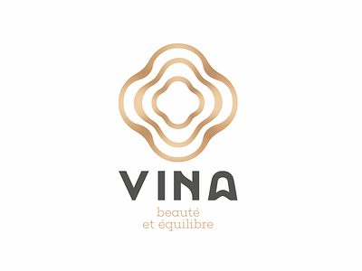 Vina beauté et équilibre beauty branding clinic design icon logo logotype minimal woman