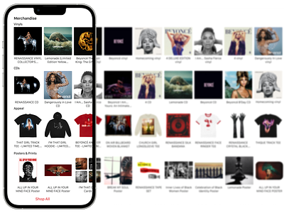 Apple Music Merchandise Feature