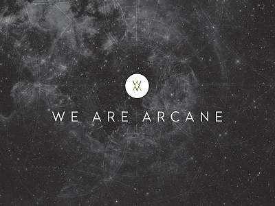 We Are Arcane design illustration photoshop space