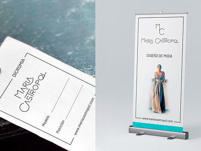 Branding Maria Castropol, fashion design