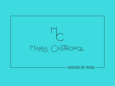 Branding Maria Castropol, fashion design