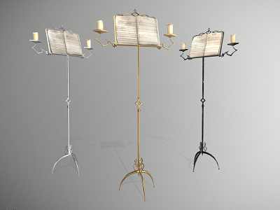 3D MUSIC STAND