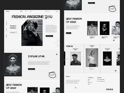 Fashion Magazine Website