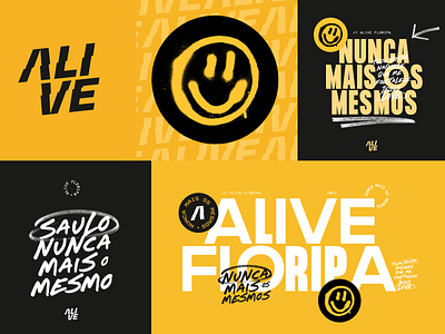 Alive • Branding branding design graphic design illustration illustrator logo typography vector
