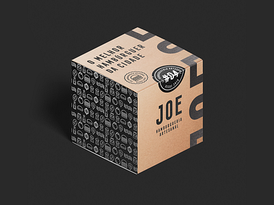 Joe Hamburgueria • Branding brand branding burger design graphic design illustration illustrator logo pack package typography vector