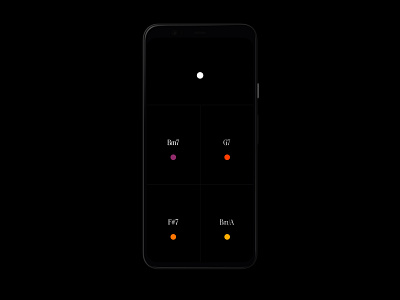 Colorful Chords - Home - Dark Mode