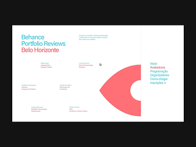 9th Bēhance Portfolio Reviews Belo Horizonte brazil brazilian design designer digital graphic interface portfolio site ui