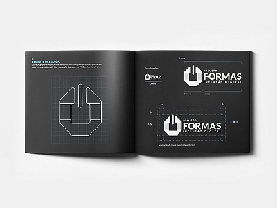 FORMAS - Brand Design brand computer design education formas guidelines power simbol technology
