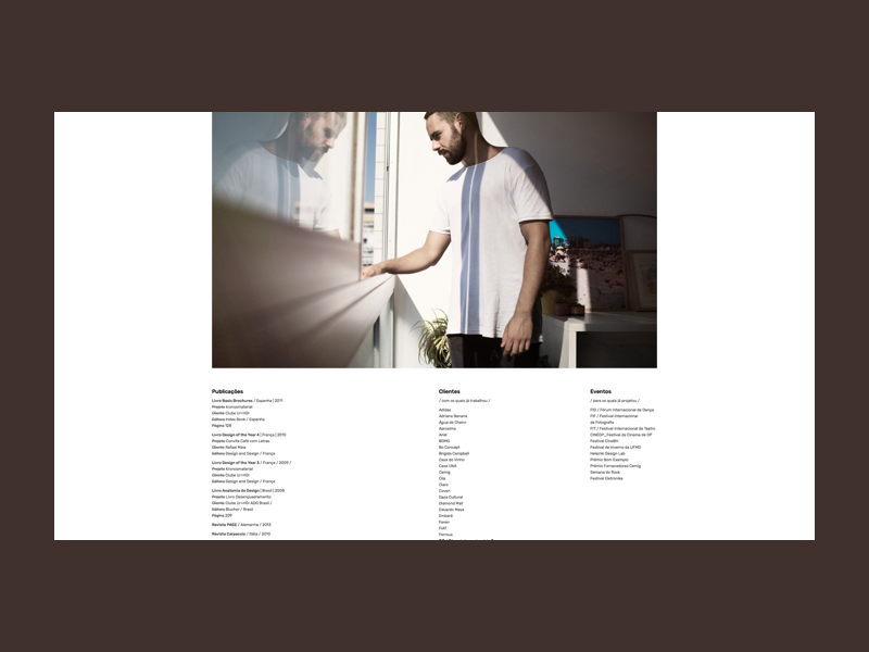 Rafael Maia - About designer brazilian simples portfolio graphicdesign ui design