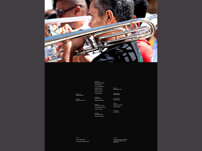 BandaSãoSebastião | 90anos band brand concert design digital digital design graphic graphic design identity orchestra portfolio site symphony web