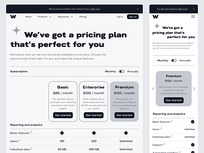 Pricing - Daily UI 030